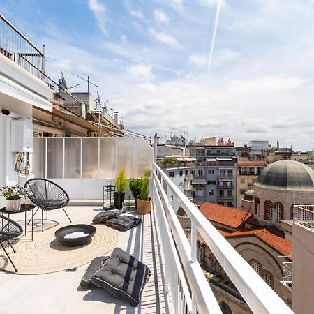 Ares Penthouse Leilighet Thessaloníki Eksteriør bilde